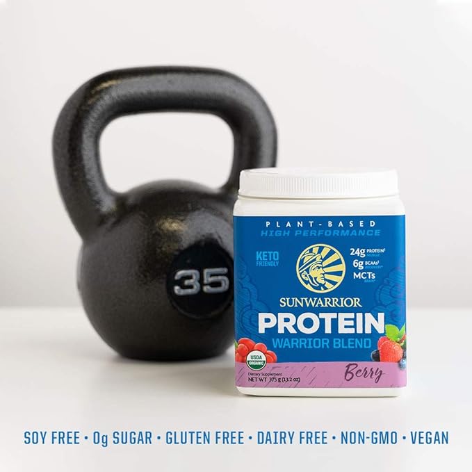 Vegan Protein Powder with BCAA 15 SRV 375 G