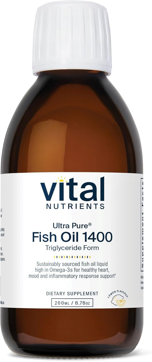 Vital Nutrients - Ultra Pure Fish 1400 (Pharmaceutical 200 ml