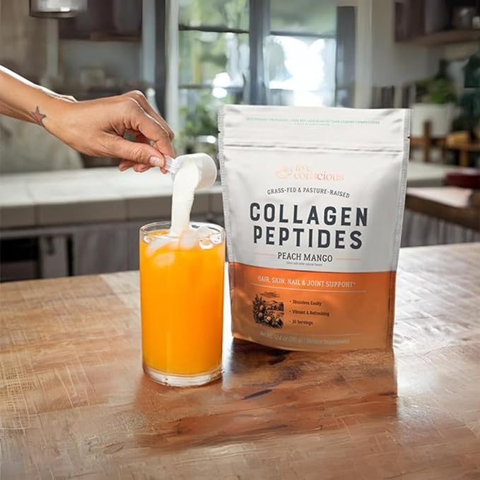 Live Conscious Collagen Peptides Powder (2-Pack)