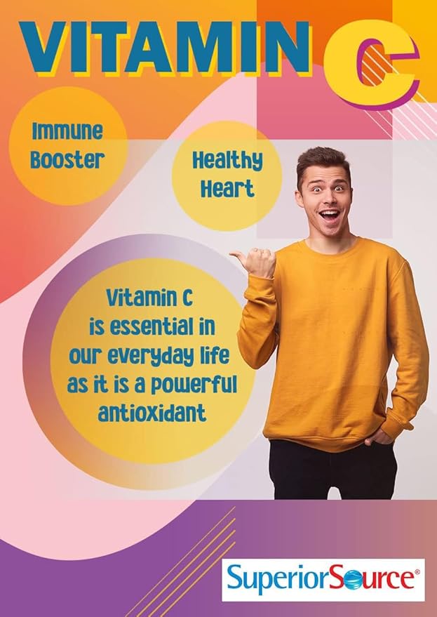 Superior Source Vitamin C 500 mg 90 Count