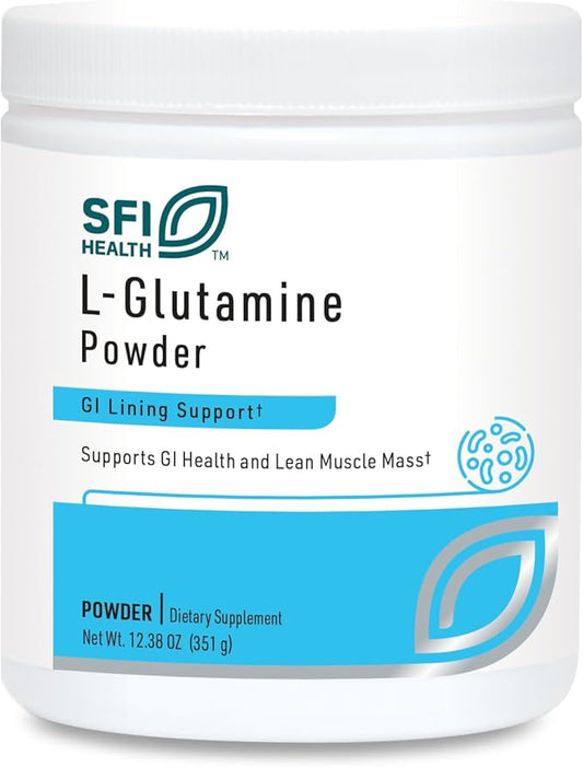 Klaire Labs L Glutamine Powder 5000mg Free-Form (351 G 60 Servings)