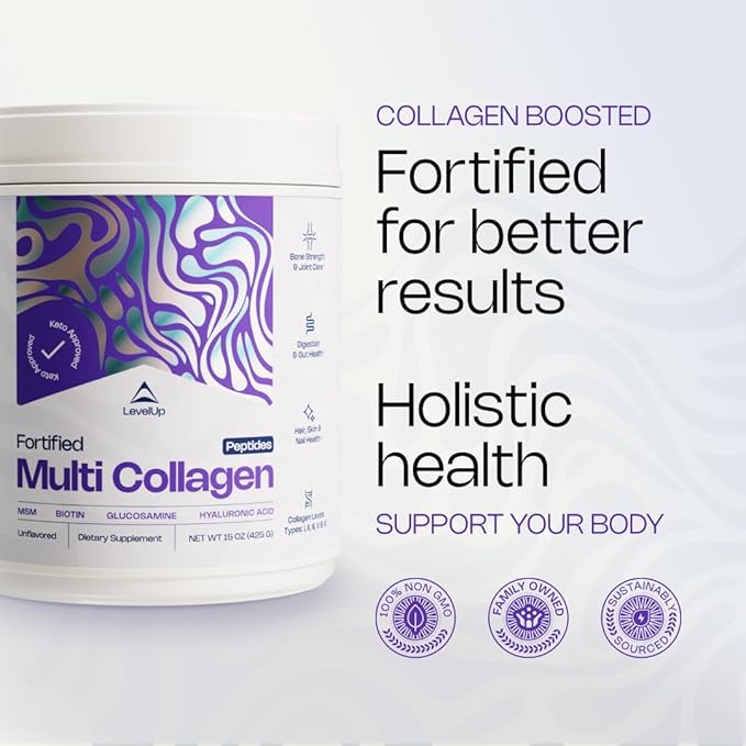 Multi Collagen Fortified with Biotin, MSM,