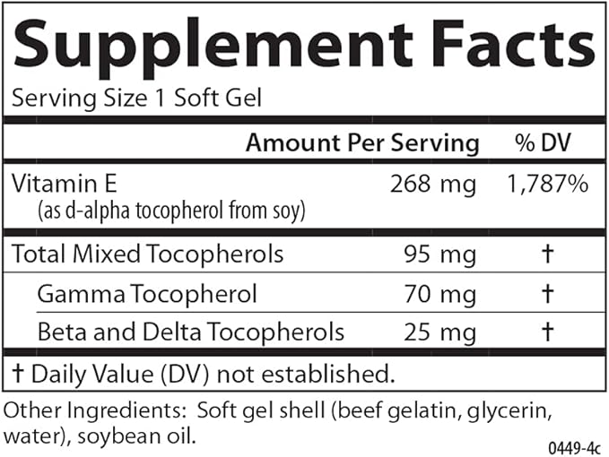 Carlson - E-Gems Plus, 400 IU (268 mg), 140 Soft