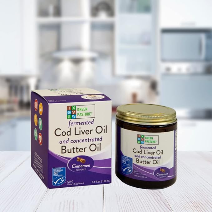 Green Pasture Butter Oil/Fermented Cod Liver 6.4 oz.-