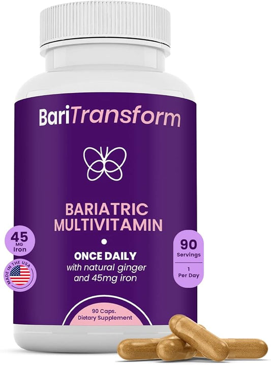 Bariatric Multivitamin with Iron Capsule – 90 Ct