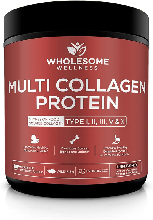Multi Collagen Protein Powder Hydrolyzed (Type