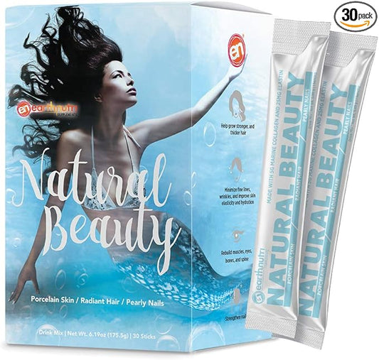 EarthNutri Natural Beauty Marine Collagen Peptides (30 Stick
