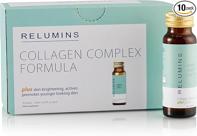 Relumins Advance Rejuvenating Collagen Beauty Drink CoQ10, EGCG, 50mL Drinks