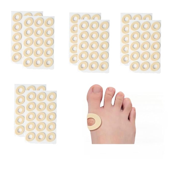 120 Pcs Corn Pads for Toes 4 sizes,