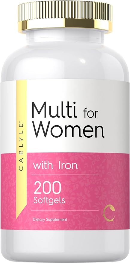 Carlyle Multivitamin for Women with Iron 200 Softgel