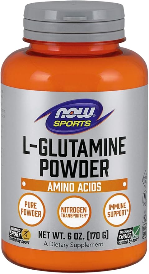Now Foods L-Glutamine Pure Powder 6