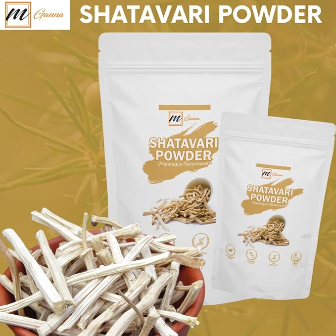 100% Natural Shatavari/Asparagus Racemosus Powder 0.22 LBS 100 GMS