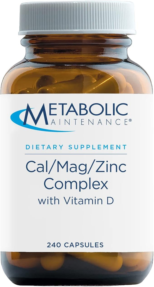 Metabolic Maintenance Cal Mag Zinc Complex D-3 - (240 Capsules)