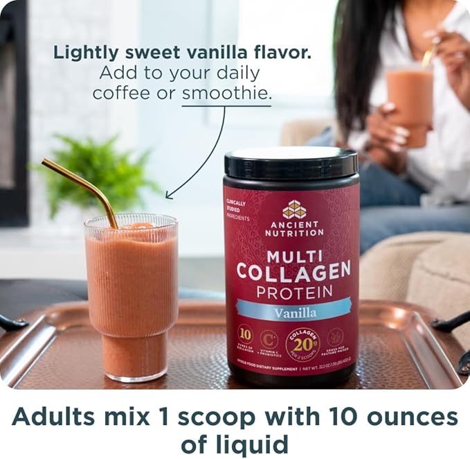 Ancient Nutrition Collagen Powder Protein (60 Servings,