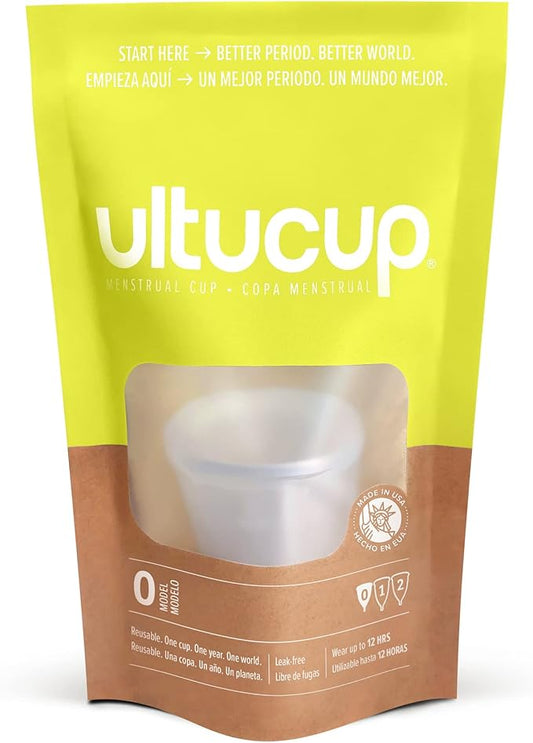 Menstrual Cup - Super Soft and -100% Medical 12 Hours 0 -