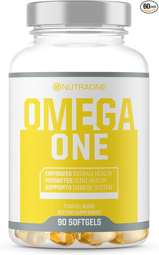 OmegaOne Omega-3 Fish Oil Supplement by (90 500mg 500mg Fish