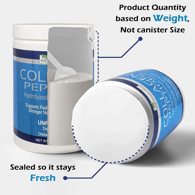 ELP ESSENTIAL Collagen Peptides Powder Supplement, 9.95 oz (282 g)