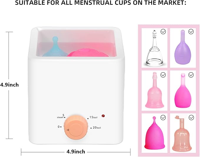 Menstrual Cup Cleaner-2 Modes for Diva 5in1 wash