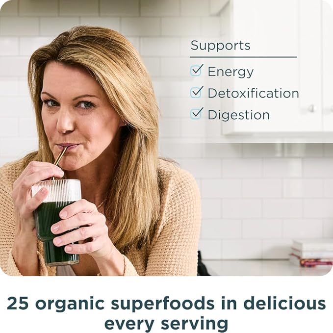 Ancient Nutrition Organic SuperGreens Powder 12 Servings, 3.4oz