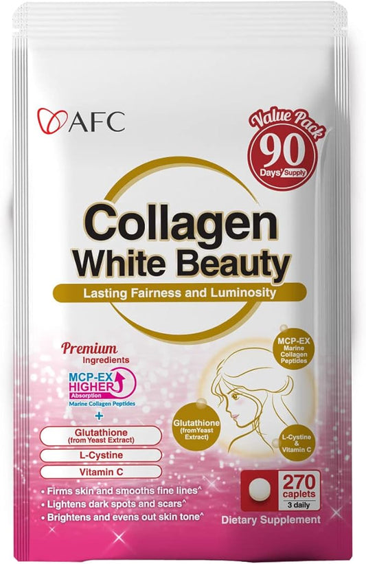 AFC Japan Collagen White Beauty 1.5X Better 90 Days