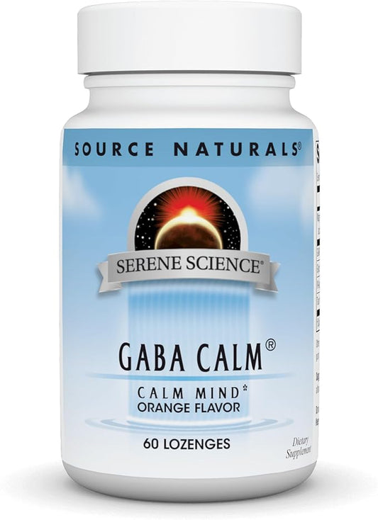 Source Naturals Serene Science, GABA Calm 60 Lozenges
