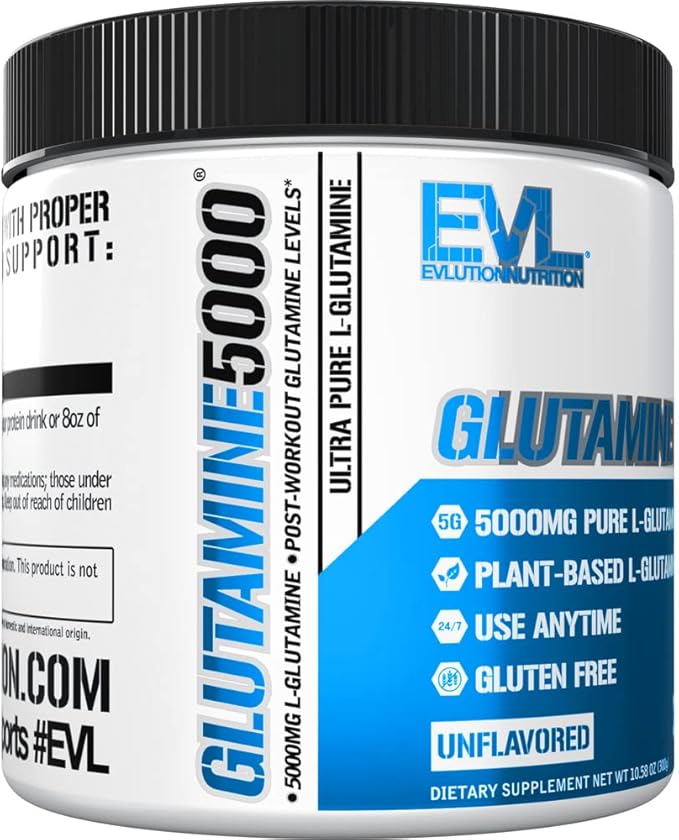 Pure Vegan L-Glutamine Powder Supplement 5g L