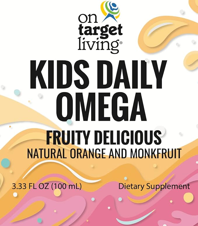 On Target Living Kids Daily Omega- 3.33 oz.