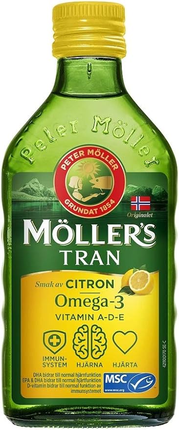 Möllers Tran Cod Liver Oil 250 8.45 fl Omega-3 |