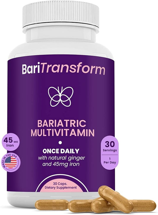 Bariatric Multivitamin with Iron Capsule – 30 Ct