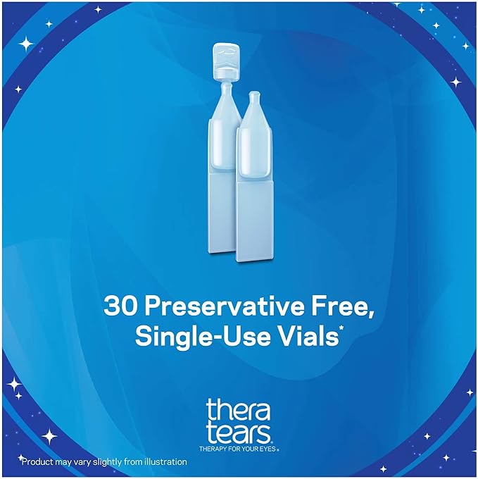 TheraTears Liquid Gel Nighttime Lubricating Eye 30 Count