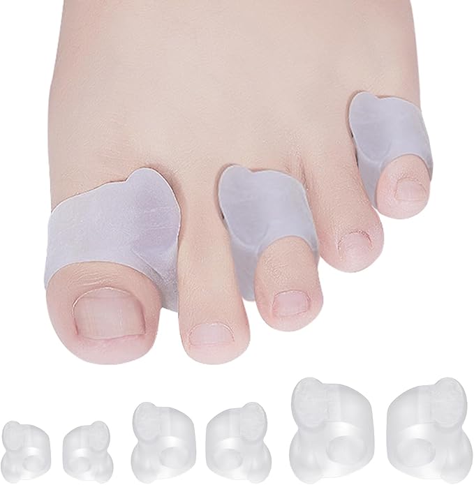 18Pcs Gel Toe Separator, Pinky Toe (18)