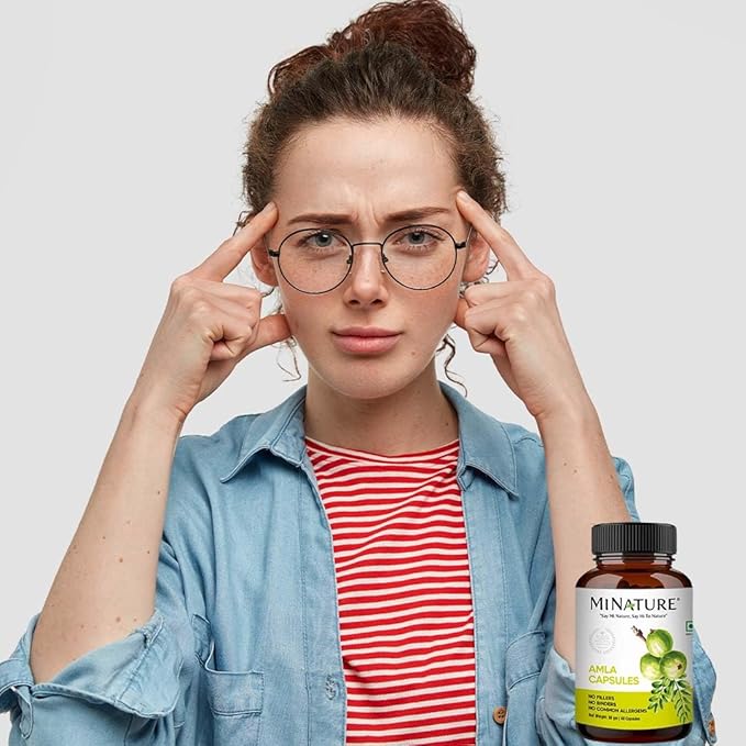 Amla Capsules (Amla Fruit Powder Capsules) 60 Vag 500mg 1 1 Month
