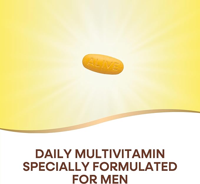 Nature's Way Alive! Men's Complete Multivitamin, 50 Tablets
