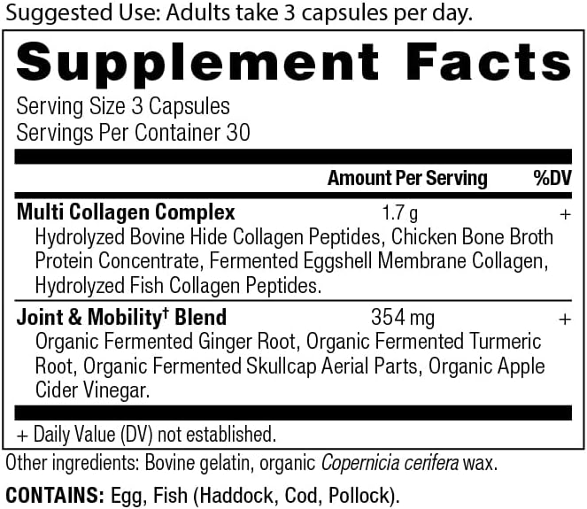 Collagen Pills for Joint Support by 90 Ct,