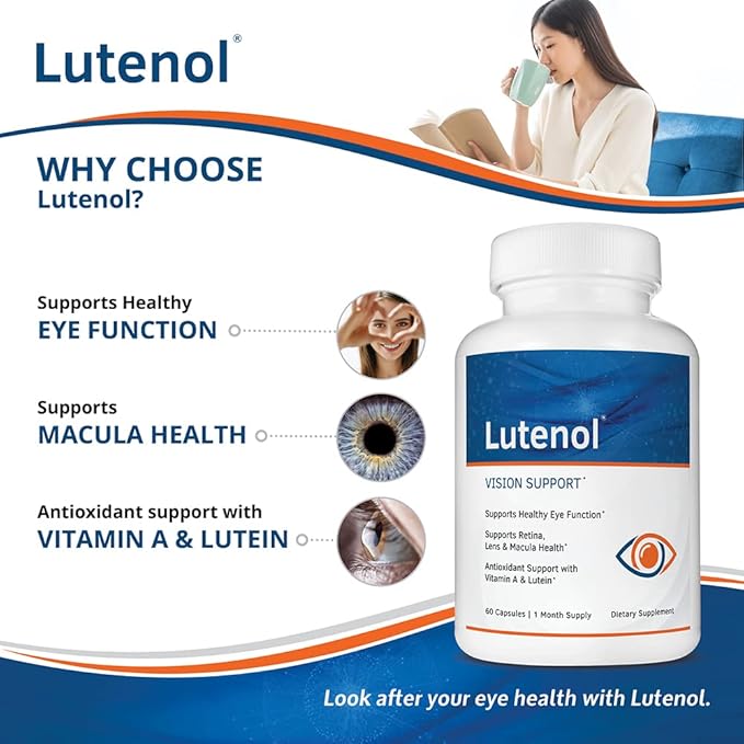 | Natural Vision Support Supplement 60 Capsules