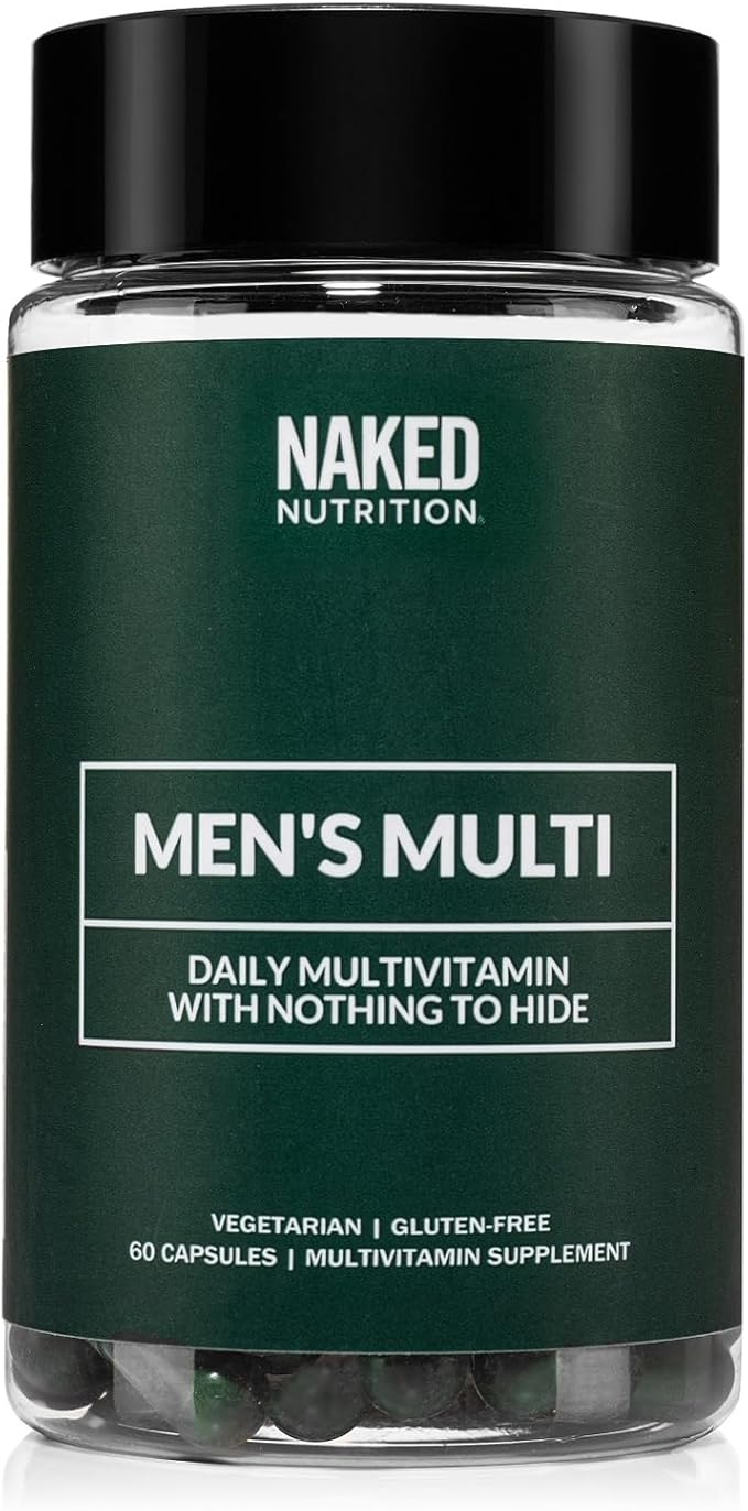 NAKED Men’s Multi – Daily Multivitamin 60 Capsules