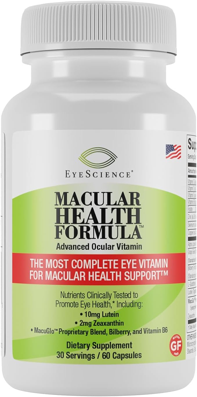 Macular Health Beyond AREDS2 Formula, Advanced B6 (30 (30 Day