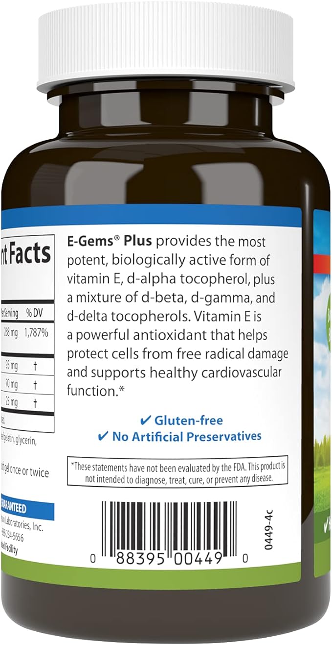 Carlson - E-Gems Plus, 400 IU (268 mg), 140 Soft