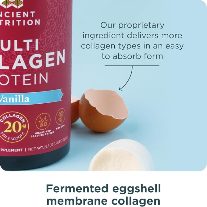 Ancient Nutrition Collagen Powder Protein (60 Servings,