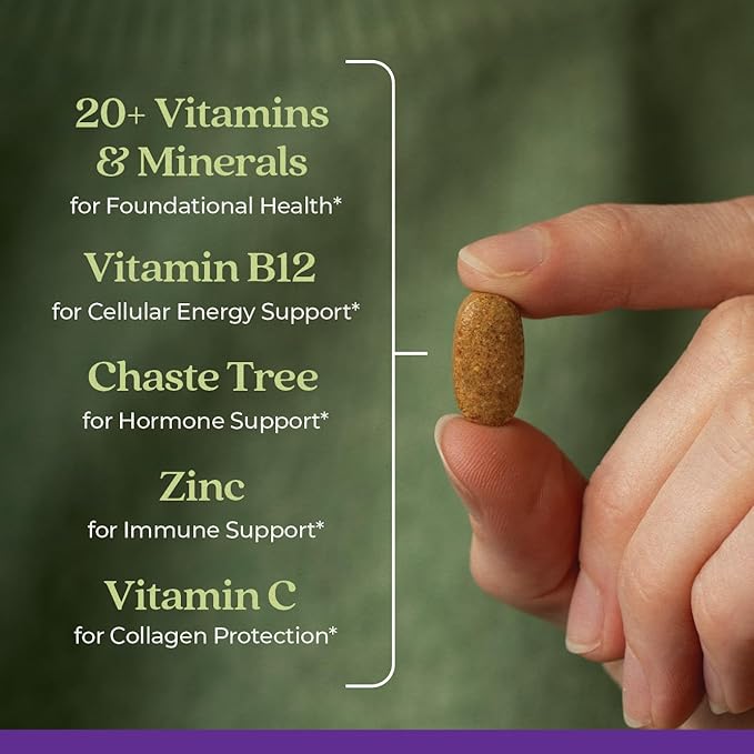 New Chapter Women's Multivitamin 40 plus 20+ Nutrients 40+, Gentle 72 Count