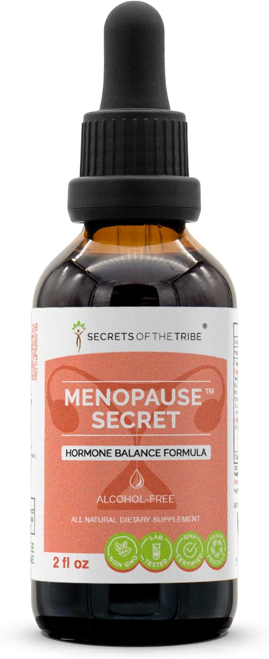 Menopause Secret Alcohol-Free, Glycerite Black Cohosh, 2 OZ