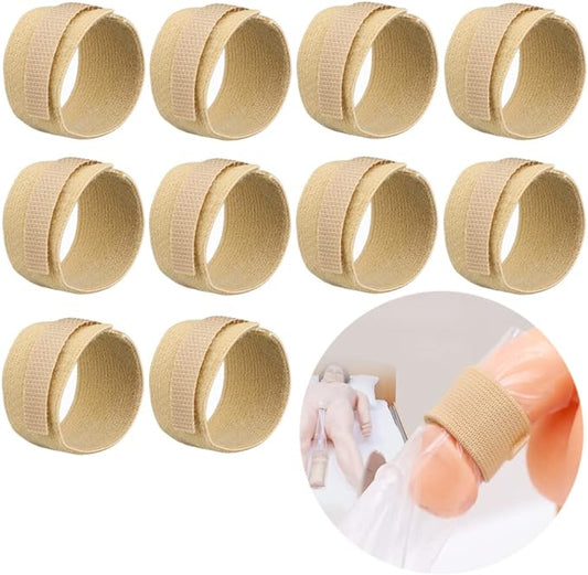 20 Pcs Male External Catheter Strap,