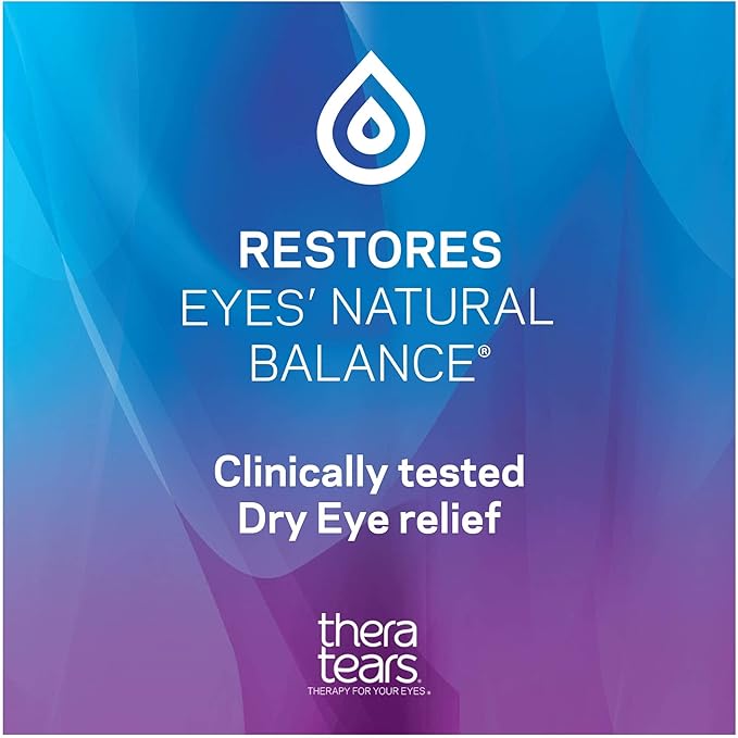 TheraTears Dry Eye Therapy Lubricating Eye 1 fl (2 x 30mL Bottles)