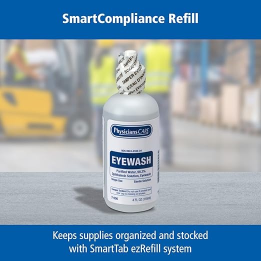 First Aid Only SmartCompliance Refill Eye 4-oz Bottle