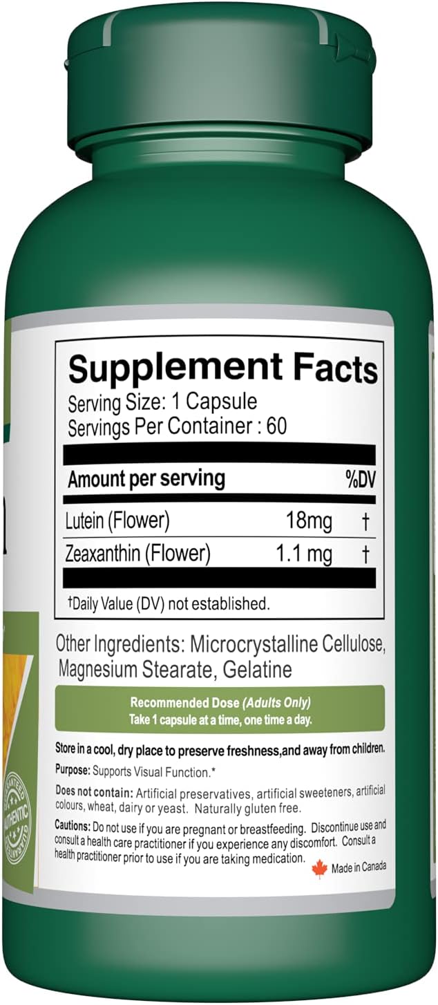 Vorst Lutein 18mg with Zeaxanthin 60