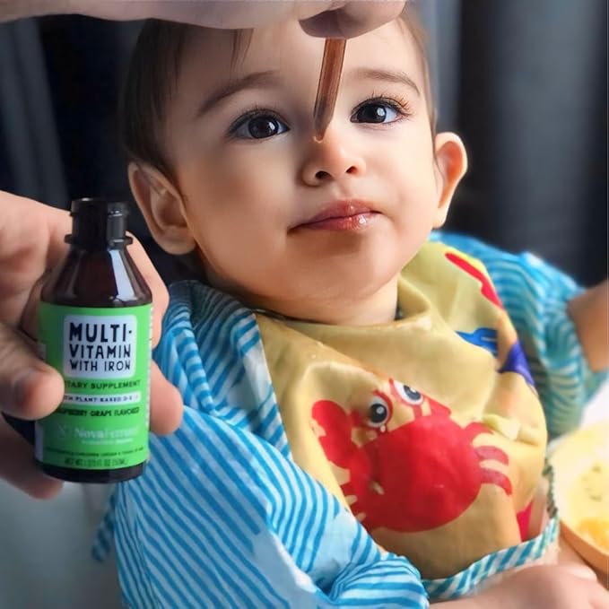 NovaFerrum Delish | Vegan Multivitamin D-3 | 1.69 Fl (50 mL)