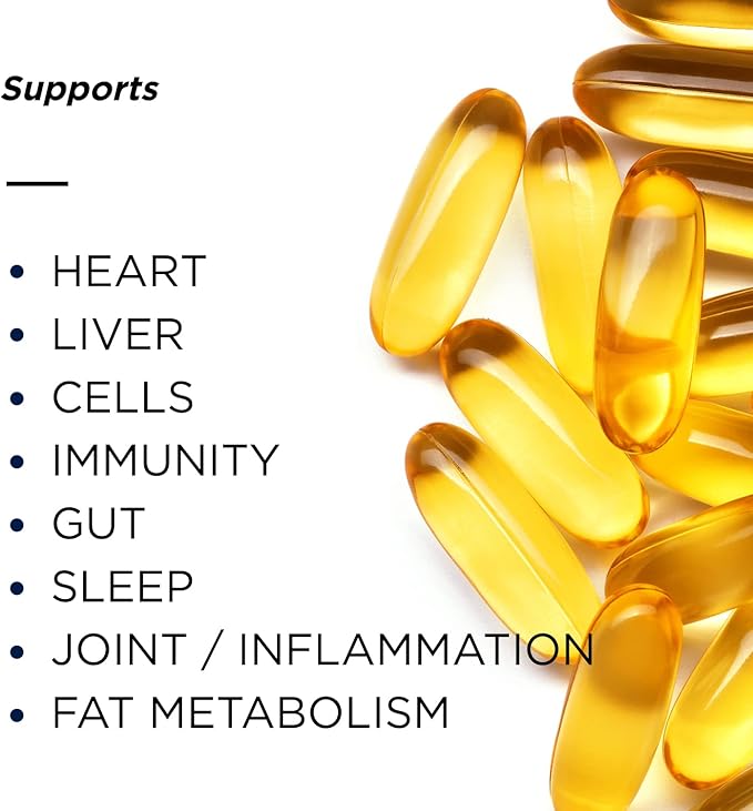 Nordic Pure Fish Roe Oil Complex (60 Fish D3, Choline 3 Supplements
