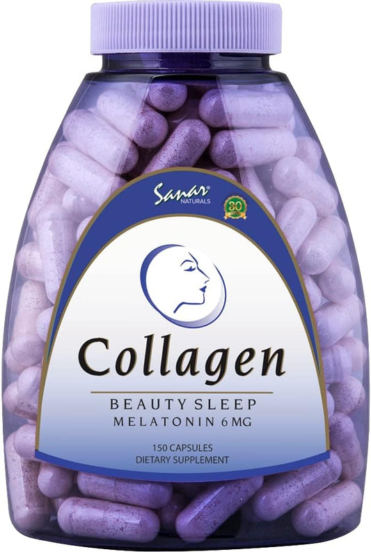 Sanar Naturals Collagen Pills Beauty Sleep 6 mg 150 Capsules