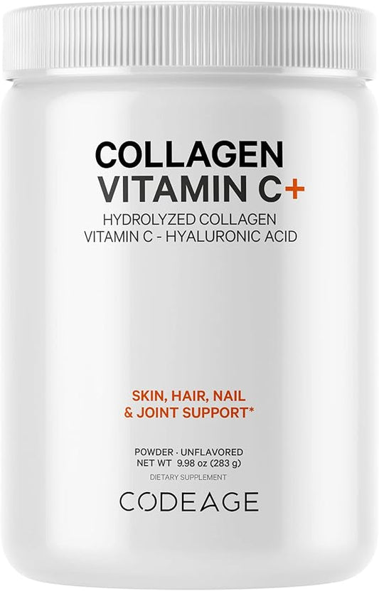 Codeage Collagen Peptides Powder + Vitamin 9.98 oz