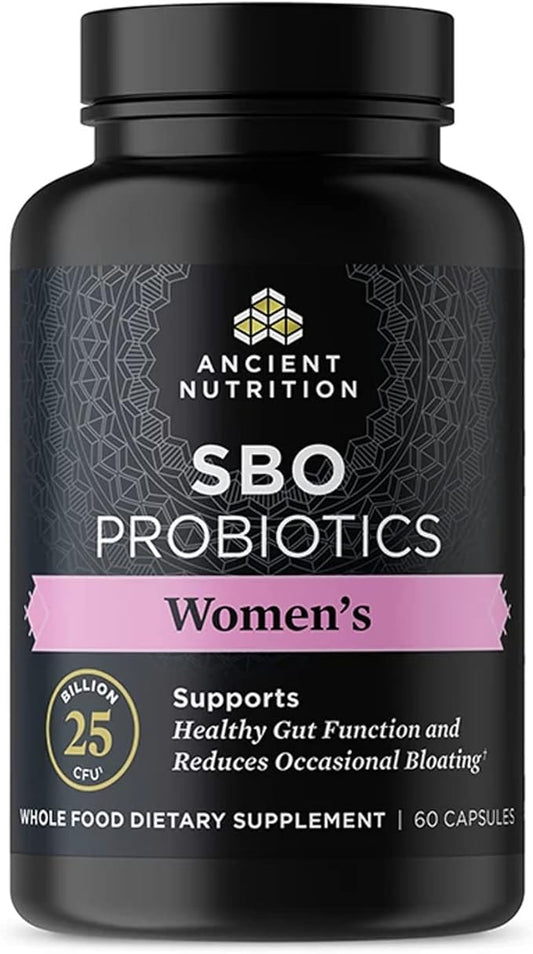 Probiotics for Women by Ancient Nutrition, 60 Ct, 25 Billion